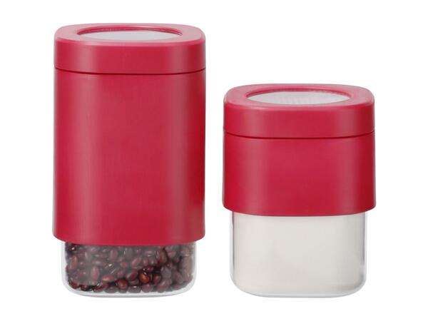Silvercrest Red Food Storage Containers