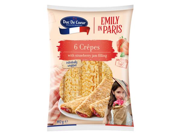 Emily in Paris 6 Crepes with Filling