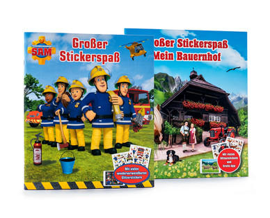 Panorama-Stickerbuch mit App