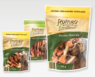 Snacks au poulet pour chiens ROMEO EXCELLENCE