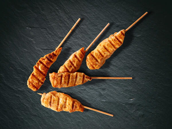 Brochettes de mini filets de poulet