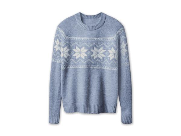 Damen Grobstrick-Pullover