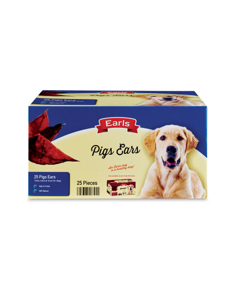 Earl's Natural Pig Ear Dog Treats