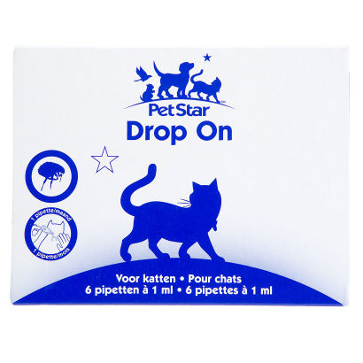 Gouttes de soin pour chiens ou chats, 6 pcs