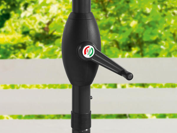 LIVARNO home Slunečník, 3 m, hnědošedá