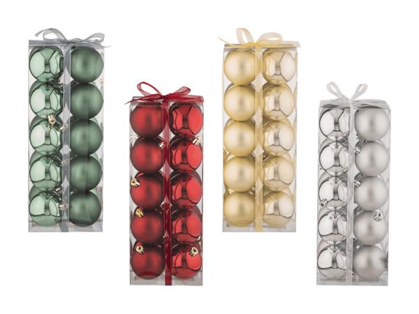 Set de boules de Noël, 20 pièces