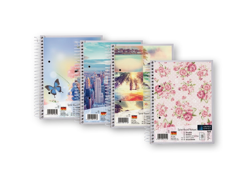 UNITED OFFICE A4 Notebook/A5 Notepad
