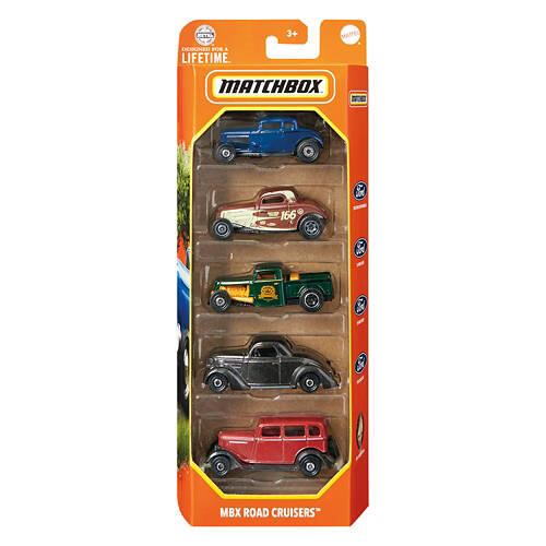 5 Pack Matchbox Off Road Cars