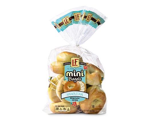 L'oven Fresh 
 Mini Hawaiian Bagels