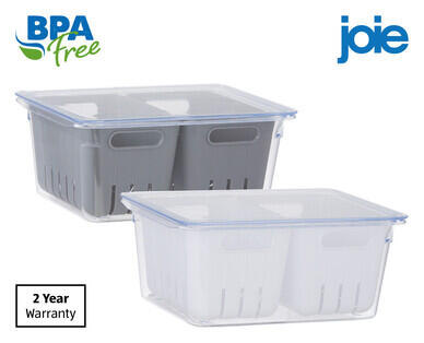 Joie Fridge Storage Containers with Baskets