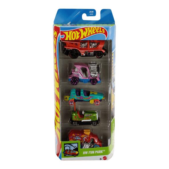 MATTEL(R) 				Hot Wheels Spielzeugautos, 5 St.