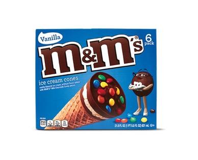 M&M's Ice Cream Cones