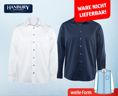 HANBURY MEN'S FASHION Herren-Hemd