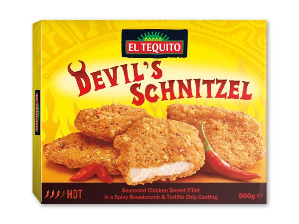 EL TEQUITO Djævleschnitzel