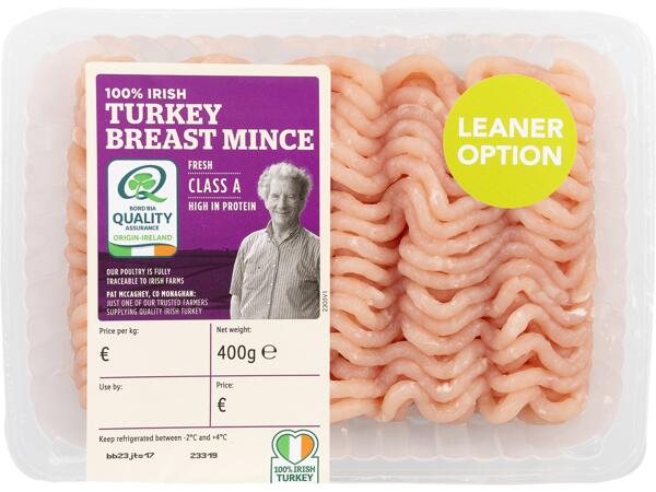 Irish Turkey Breast Mince
