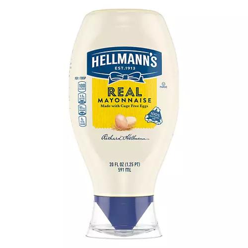 Real Mayonnaise Squeeze, 20 fl oz