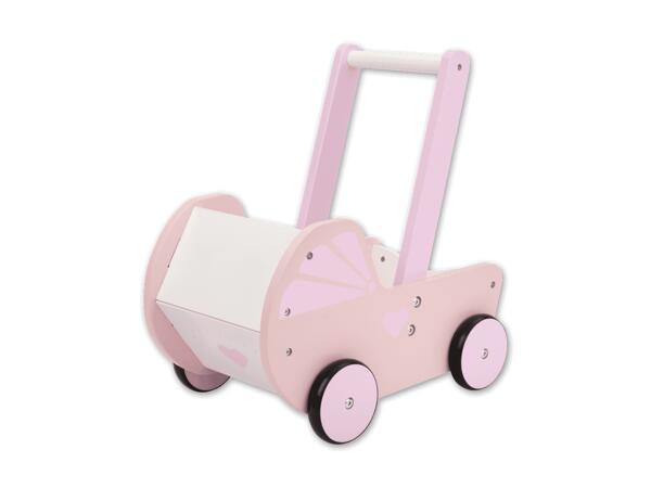 Holz-Puppenwagen/-wiege