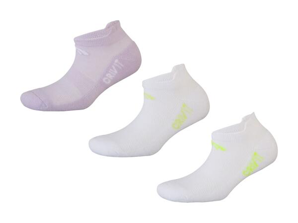 CRIVIT(R) Sneakersstrømper 3-pak