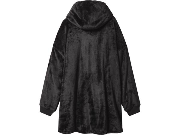 Oversize hoodie i plysch
