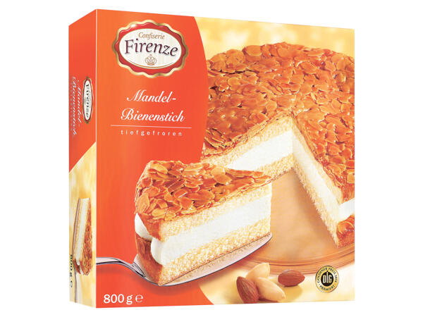 Mandel-Bienen-Stich-Torte