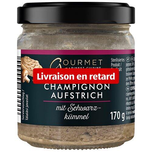 GOURMET FINEST CUISINE Pâte à tartiner aux champignons, cumin noir