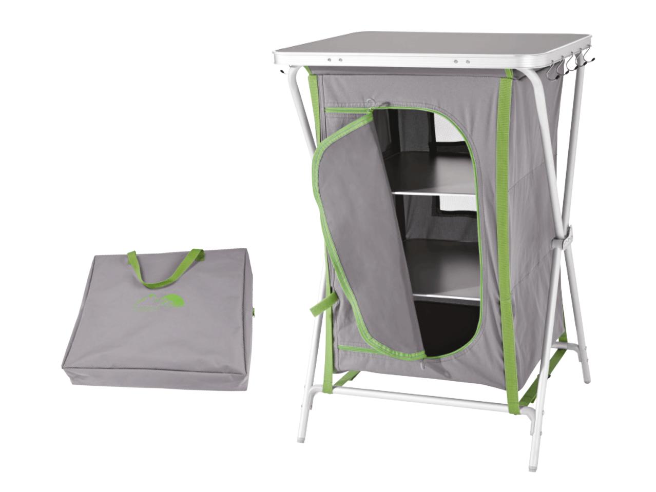 CRIVIT Camping Cupboard with Shelves