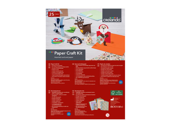 Crelando Christmas Craft Set
