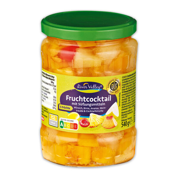 Früchte im Glas