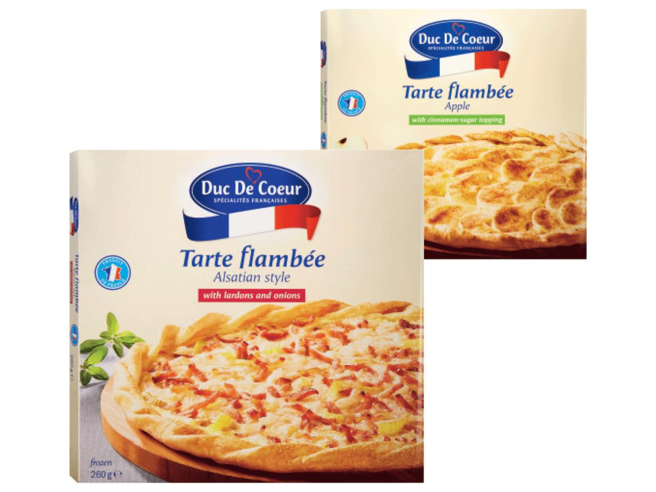 DUC DE COEUR Tarte Flambée