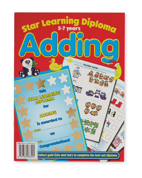 Adding Ages 5-7 Learning Book