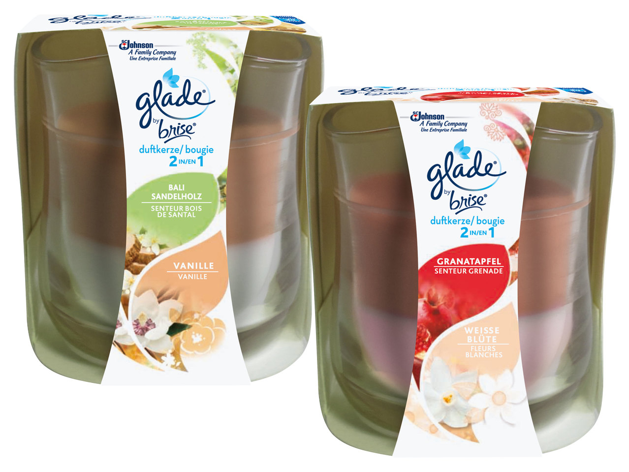 GLADE BY BRISE 2 in 1 Duftkerze