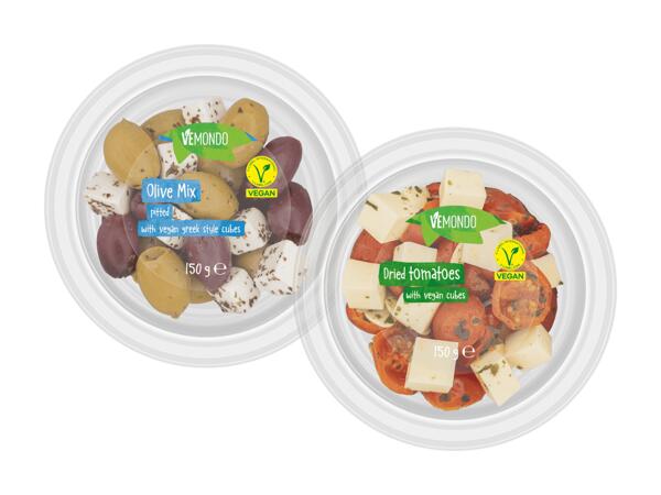 Pflanzliche Antipasti