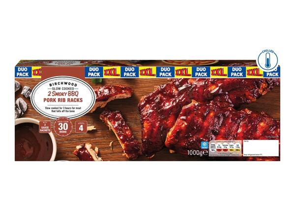 Birchwood XXL Smoky BBQ Rib Rack - Duo Pack