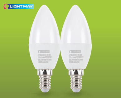 LIGHTWAY LED-Leuchtmittel, Doppelpkg.