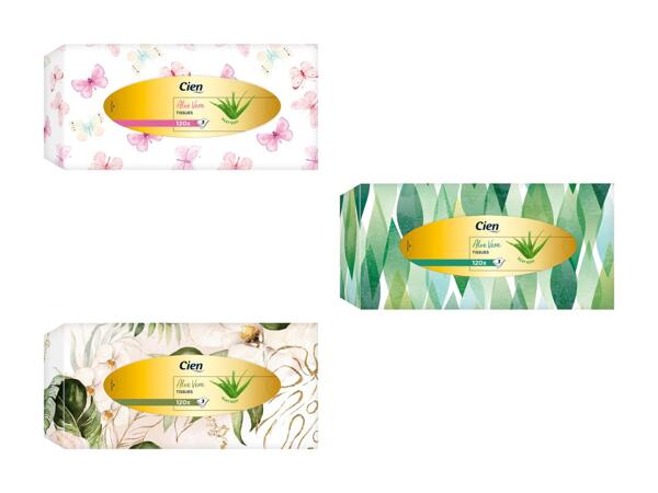 Mouchoirs à l'aloe vera XXL