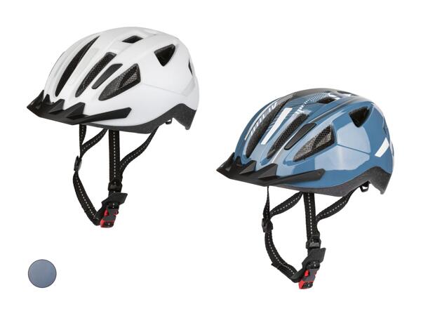 Casque de vélo avec feu arrière