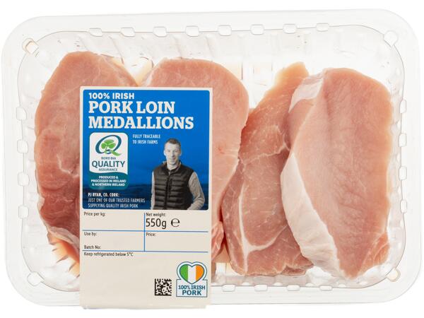 XXL Irish Pork Loin Medallions