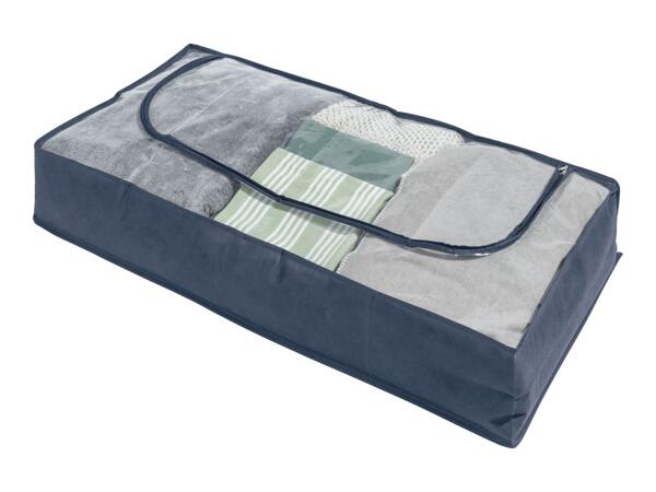Livarno Home Bedroom Storage Solutions Under-Bed Storage Bags - 2 pack Blue