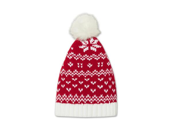 Damen/​Herren Strickhaube
