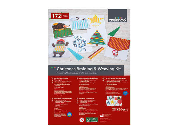 Crelando Christmas Craft Set