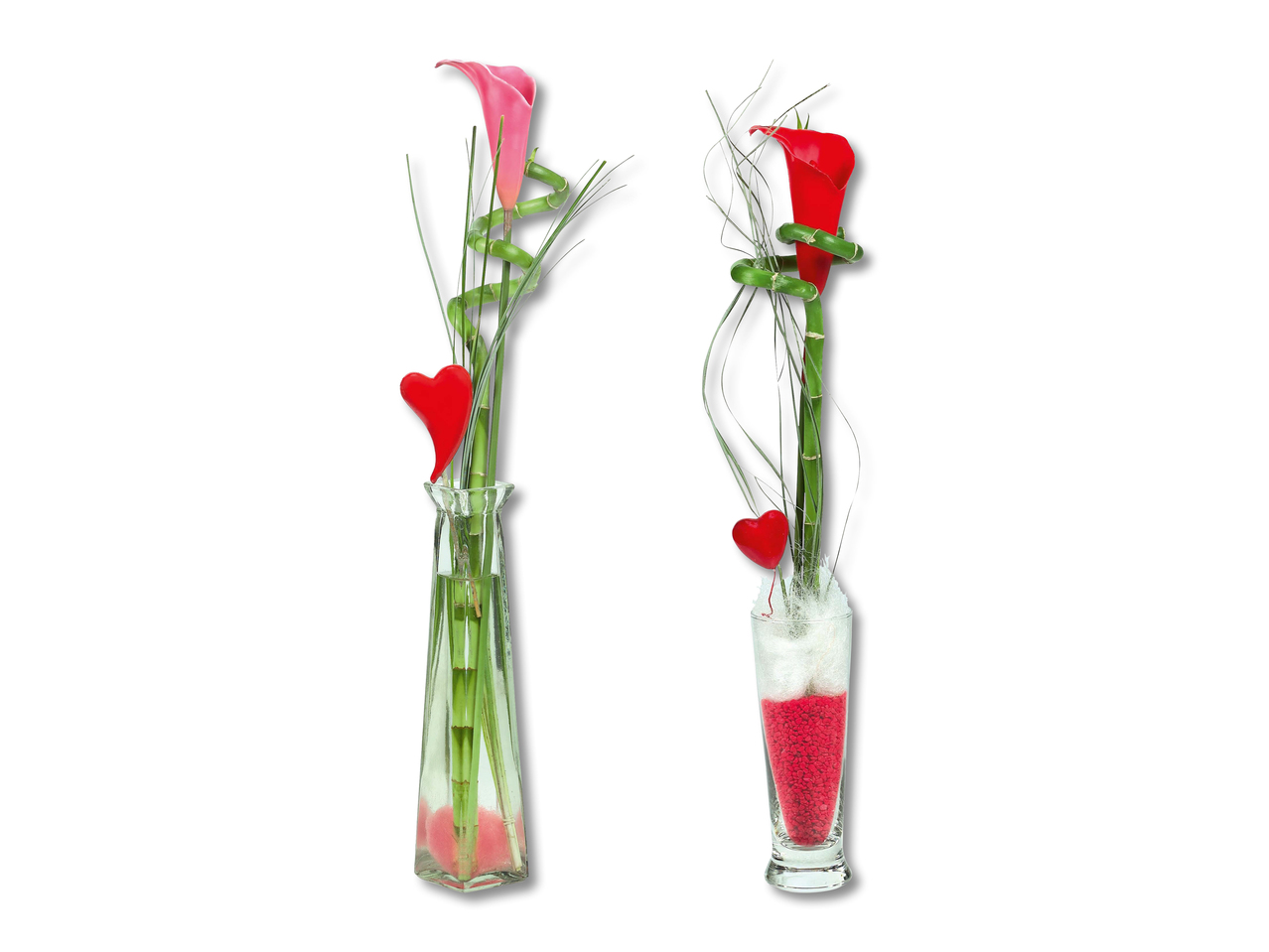 Calla dans un vase en verre