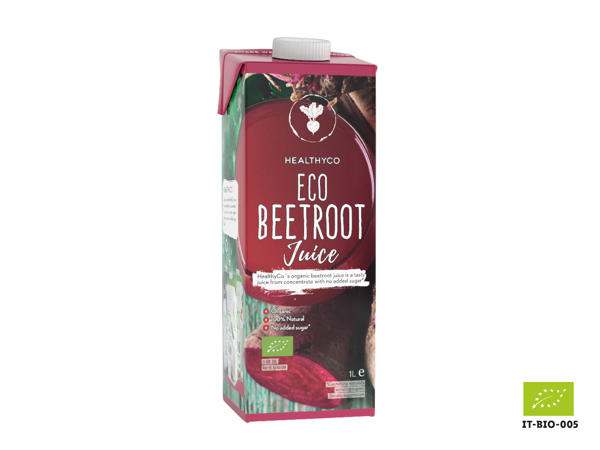 Healthyco ekologisk rödbetsjuice
