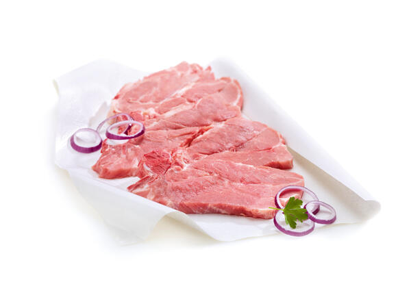 Côtes de porc au spiringue