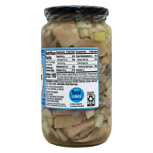 Jarred Herring in Wine Sauce, 32 oz