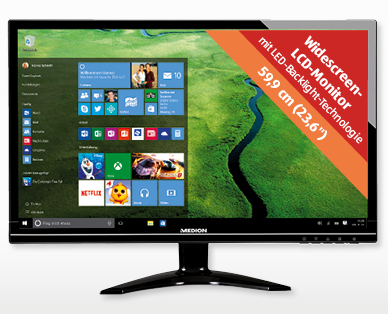 MEDION(R) AKOYA(R) LED-Backlight-Monitor 59,9 cm (23,6")