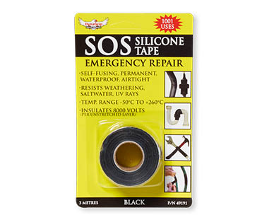 SOS Silicone Tape 3m - Aldi - Australia - Specials archive