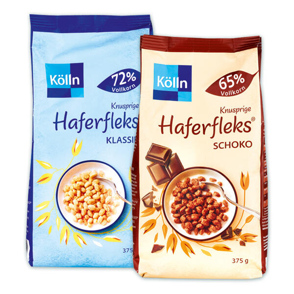 Knusprige Haferfleks