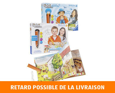 RAVENSBURGER 
 STARTER SET TIPTOI