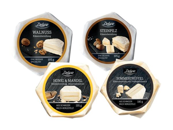 Gourmet Weichkäse mit Füllung