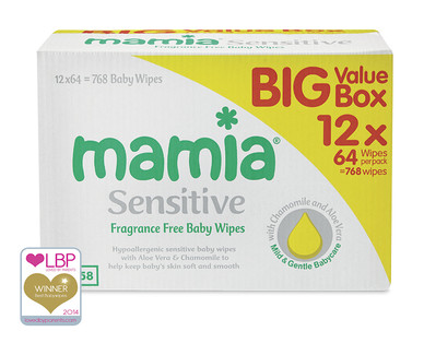 Baby Wipes Sensitive Multipack